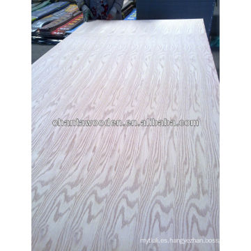 Contrachapado de madera de roble rojo Linyi / contrachapado de chapa (madera contrachapada 4x8)